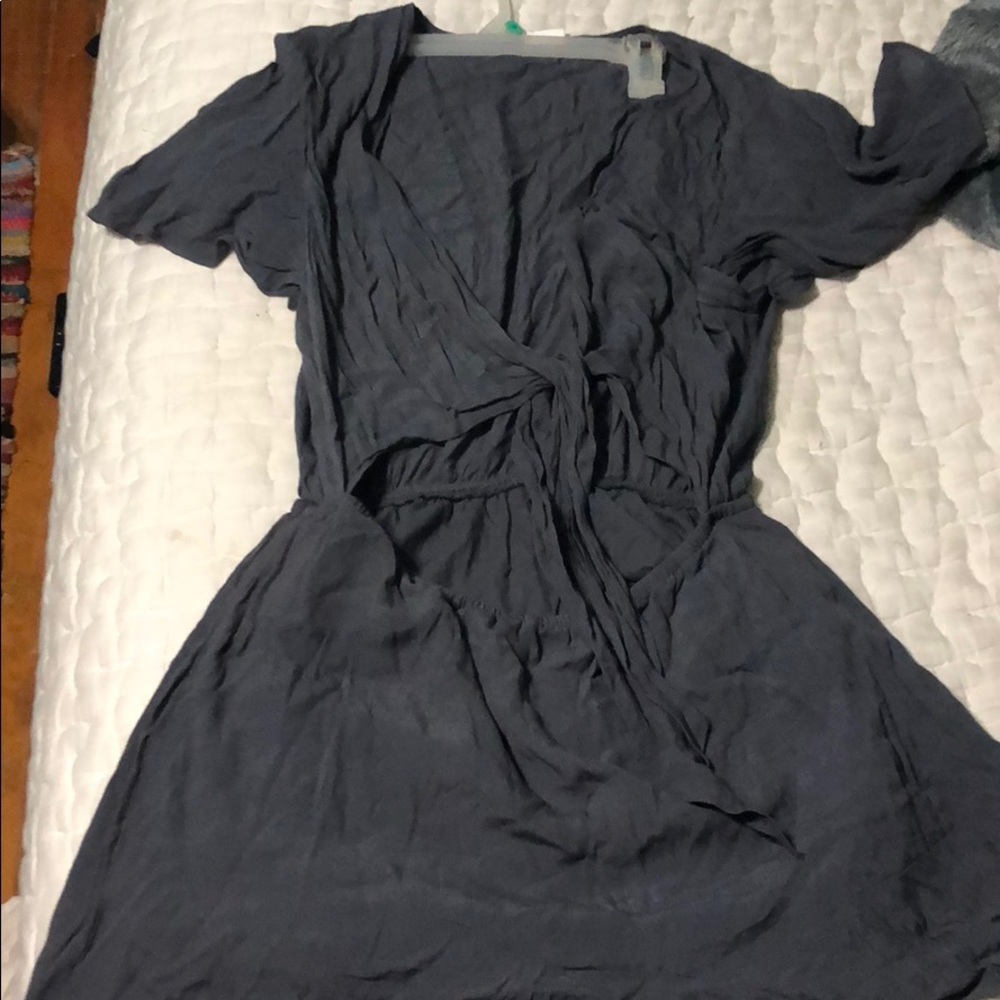 Romper with open front and tie!